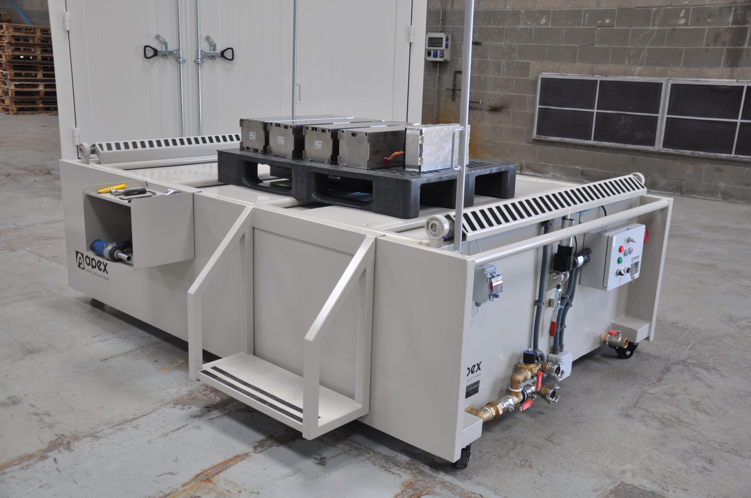 mesa de reparación de baterías de litio