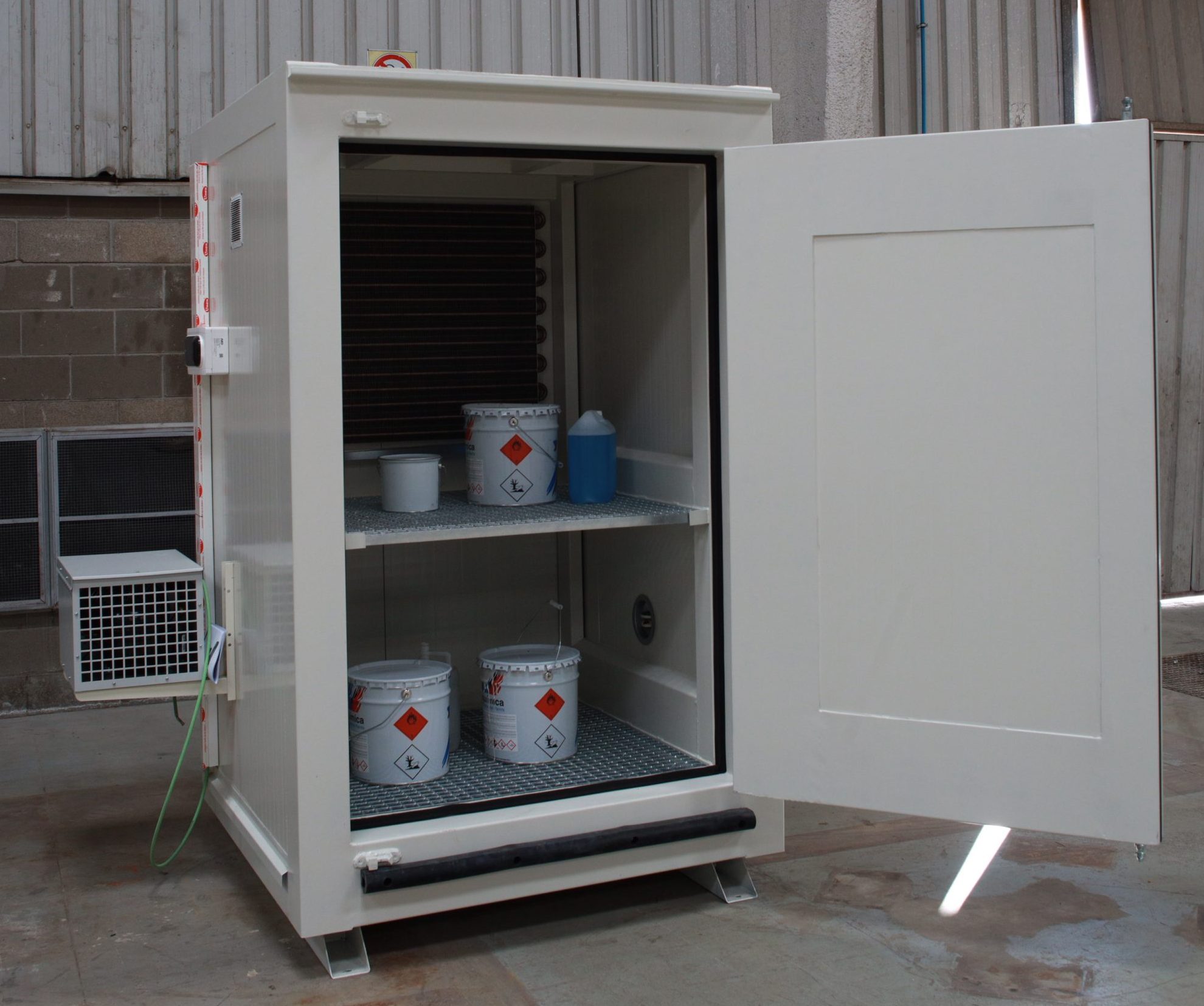 Contenedor de químicos