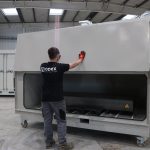 armario transporte baterías con control térmico y almacenamiento seguro