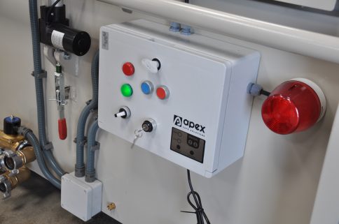 panel de control de sistema de inmersión para baterías de litio