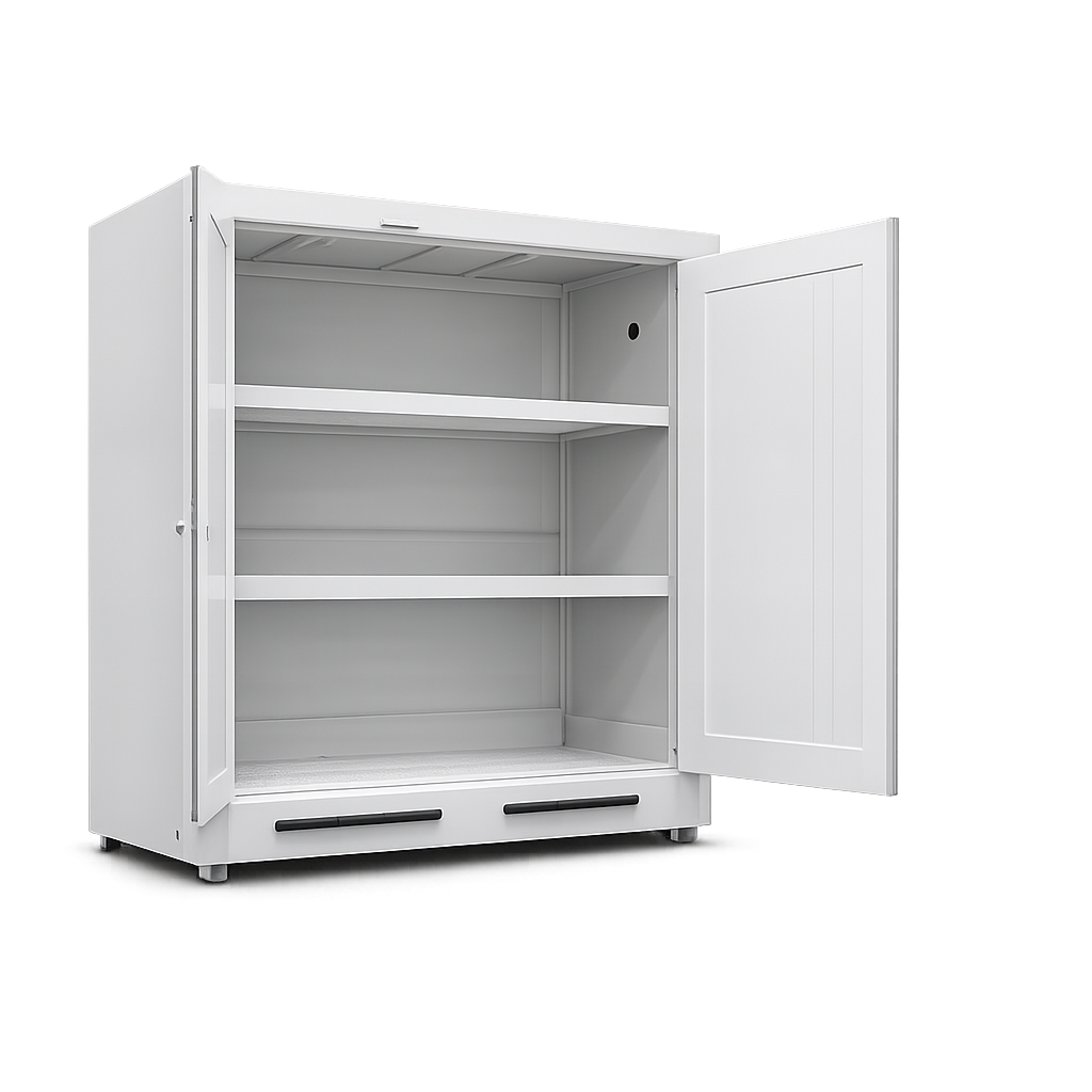 armario de almacenamiento para baterías de litio con sistema de seguridad