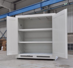 armario para baterías industriales con almacenamiento seguro